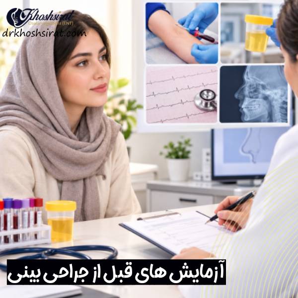 آزمایش های قبل از عمل بینی